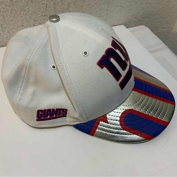 New York Giants NFL New Era 59Fifty Hat Blue Fitted Baseball Cap 7 5/8 - Picture 3 of 7